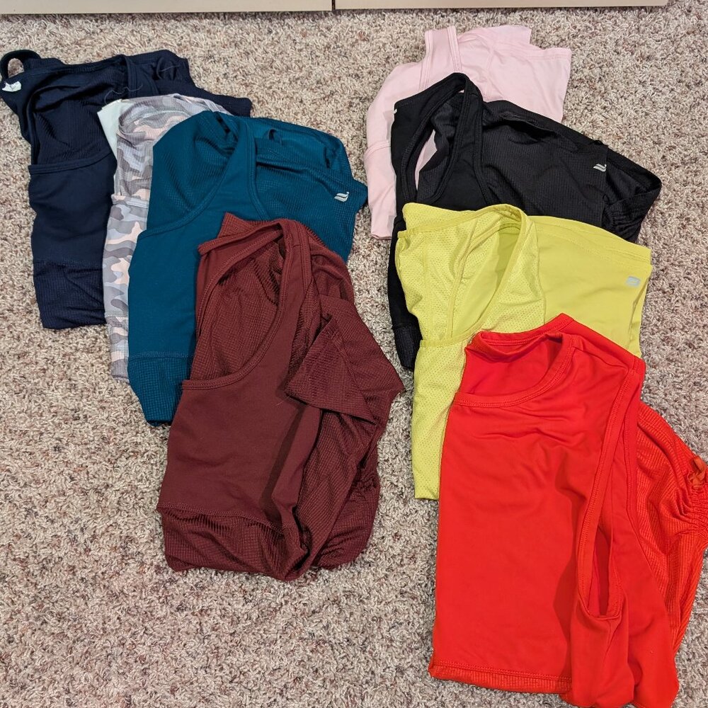 Fabletics Tank Top Bundle (8 Tanks) Size Medium